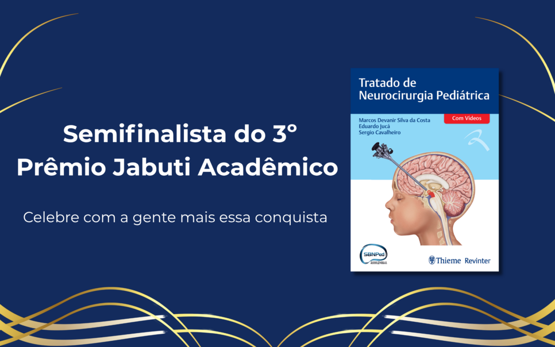 Thieme é semifinalistas do 3º Prêmio Jabuti Acadêmico